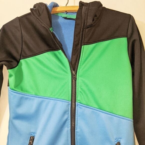 Crivit Boys Blue & Green Jacket 8-10 Years‎ - Picture 4 of 11